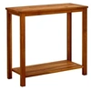 Image de Table console de jardin 80x35x75 cm Bois d acacia solide