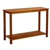 Image de Table console de jardin 110x40x75 cm Bois d acacia solide