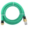 Image de Zuigslang met messing koppelingen 1,1'' 7 m PVC groen151044
