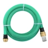 Image de Zuigslang met messing koppelingen 1,1'' 25 m PVC groen151052