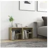 Image de Tables de chevet 2pcs chêne sonoma 40x30x40cm bois d ingénierie