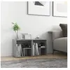 Image de Tables de chevet 2 pcs gris béton 40x30x40 cm bois d ingénierie