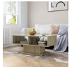 Image de Table basse chêne sonoma 103,5x50x44,5 cm bois d ingénierie