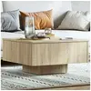 Image de Table basse chêne sonoma 60x60x31,5 cm bois d ingénierie