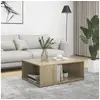 Image de Table basse chêne sonoma 90x67x33 cm bois d ingénierie