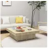 Image de Table basse chêne sonoma 90x90x28 cm bois d ingénierie