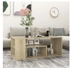 Image de Table basse chêne sonoma 100x50x40 cm bois d ingénierie