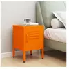 Image de Table de chevet Rose 35x35x51 cm Acier