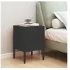 Image de Table de chevet Anthracite 35x35x51 cm Acier336213