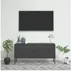 Image de Meuble TV Anthracite 105x35x50 cm Acier336231