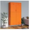 Image de Garde robe Orange 90x50x180 cm Acier