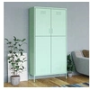 Image de Garde robe Vert menthe 90x50x180 cm Acier