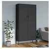 Image de Garde robe Anthracite 90x50x180 cm Acier