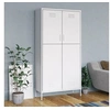 Image de Garde-robe Blanc 90x50x180 cm Acier336251