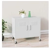 Image de Armoire de rangement Blanc 60x35x56 cm Acier