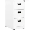Image de Classeur Blanc 46x62x102,5 cm Acier