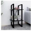 Image de Bibliothèque à 2 niveaux gris 40x30x70 cm bois d'ingénierie806409