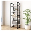 Image de Bibliothèque à 4 niveaux Blanc 60x30x140 cm Bois de pin massif806443
