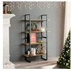Image de Bibliothèque à 4 niveaux 80x30x140 cm bois de pin massif806465