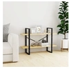 Image de Boekenkast met 2 schappen 100x30x70 cm massief grenenhout806472