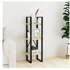 Image de Bibliothèque à 3 niveaux 40x30x105 cm Bois de pin massif806492