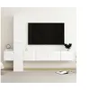 Image de 5-delige Tv-meubelset bewerkt hout wit3078655