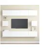 Image de Ensemble de meubles TV 6 pcs Blanc Bois d ingénierie
