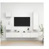 Image de Ensemble de meubles TV 5 pcs Blanc Bois d'ingénierie3078697