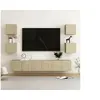 Image de Ensemble de meubles TV 7 pcs Chêne sonoma Bois d'ingénierie3078976