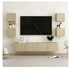 Image de Ensemble de meubles TV 6 pcs Chêne sonoma Bois d'ingénierie3078977