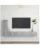 Image de 3-delige Tv-meubelset bewerkt hout betongrijs3079095