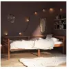 Image de Cadre de lit sans matelas Marron miel Bois pin massif 90x200 cm