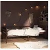 Image de Bedframe massief grenenhout donkerbruin 90x200 cm322054