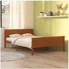 Image de Bedframe massief grenenhout honingbruin 120x200 cm322190