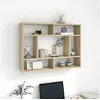 Image de Etagère murale Chêne sonoma 75x16x55 cm Bois d ingénierie
