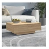 Image de Table basse Chêne sonoma 90x60x31 cm Aggloméré