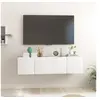 Image de Meubles TV suspendus 2 pcs Blanc 60x30x30 cm