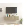 Image de Meubles TV suspendus 2 pcs Chêne sonoma 60x30x30 cm