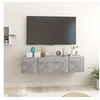 Image de Tv-hangmeubelen 2 st 60x30x30 cm betongrijs804521