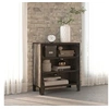 Image de Armoire de rangement Gris 72x36x82 cm Métal et MDF335912