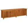 Image de Boîte de rangement de jardin 200x50x58 cm Bois d acacia solide