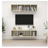 Image de Tv-wandmeubelen 2 st spaanplaat sonoma eikenkleurig3079784