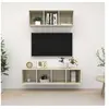 Image de Ensemble de meubles TV 2 pcs Chêne sonoma Bois d ingénierie