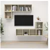 Image de Ensemble de meubles TV 4 pcs Chêne sonoma Bois d'ingénierie3079811
