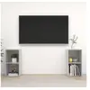 Image de Meubles TV 2 pcs Gris béton 72x35x36,5 cm Bois d ingénierie
