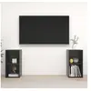Image de Tv-meubelen 2 st 72x35x36,5 cm bewerkt houthoogglans grijs3079906