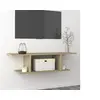Image de Meuble TV mural Chêne sonoma 103x30x26,5 cm
