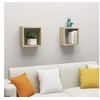 Image de Etagères cube murales 2 pcs chêne sonoma 30x15x30 cm