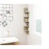 Image de Hoekwandschap 20x20x127,5 cm bewerkt hout sonoma eikenkleurig807280
