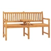 Image de Tuinbank met tafel 3-zits 150 cm massief teakhout316631